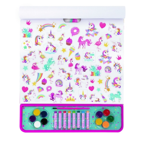 AS Gigablock zestaw artystyczny 4w1 Jednorożec 7409